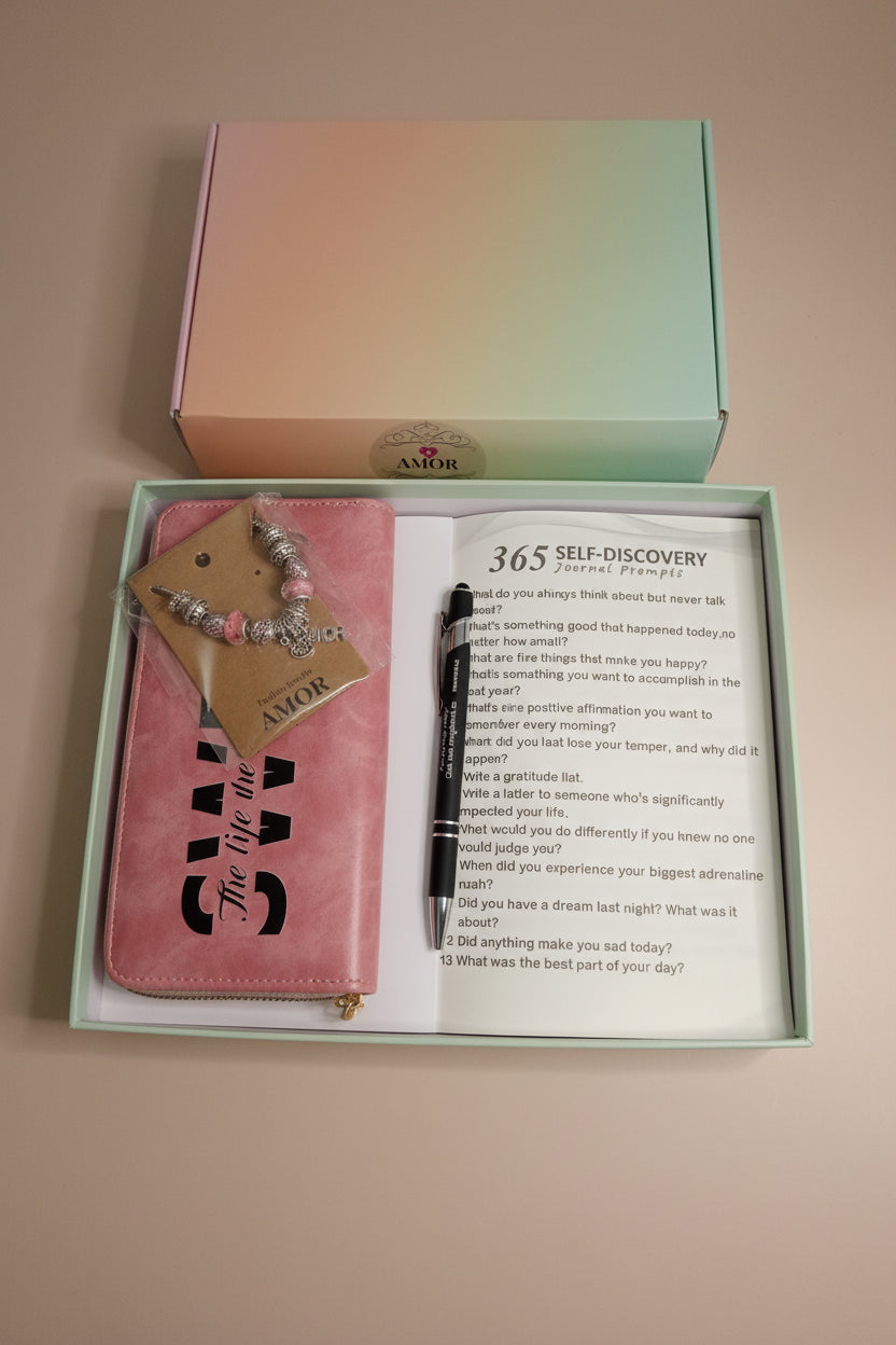 Sweet Life Journal & Jewelry Gift Set