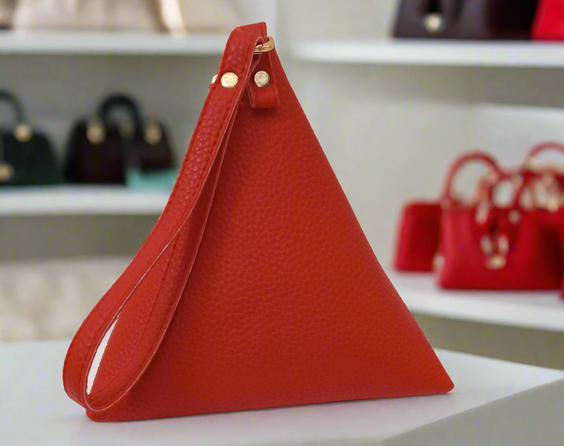 Red Purse Wristlet