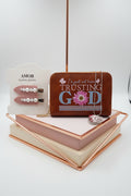 Faith Heart Necklace & Wallet Women's Gift Set