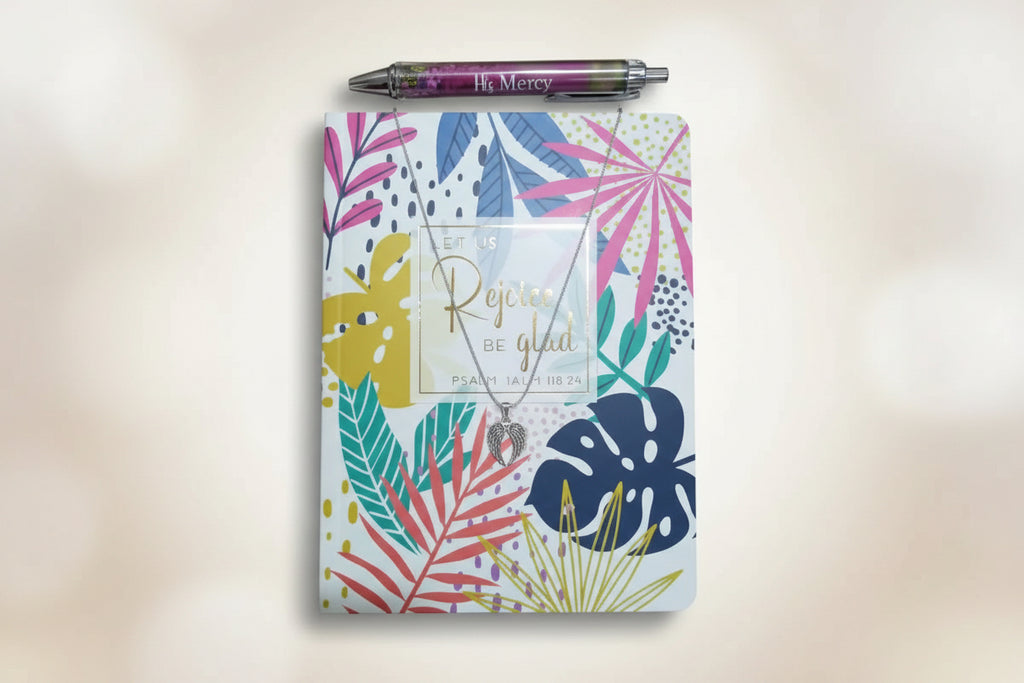 Let Us Rejoice and Be Glad Journal Gift Set - For Her