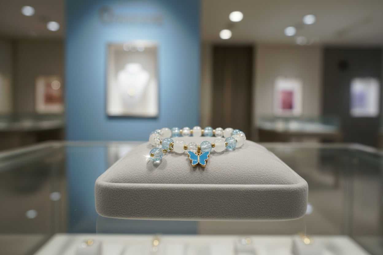 Blue Butterfly Bracelet & Survival Kit Gift Set — POTS Awareness