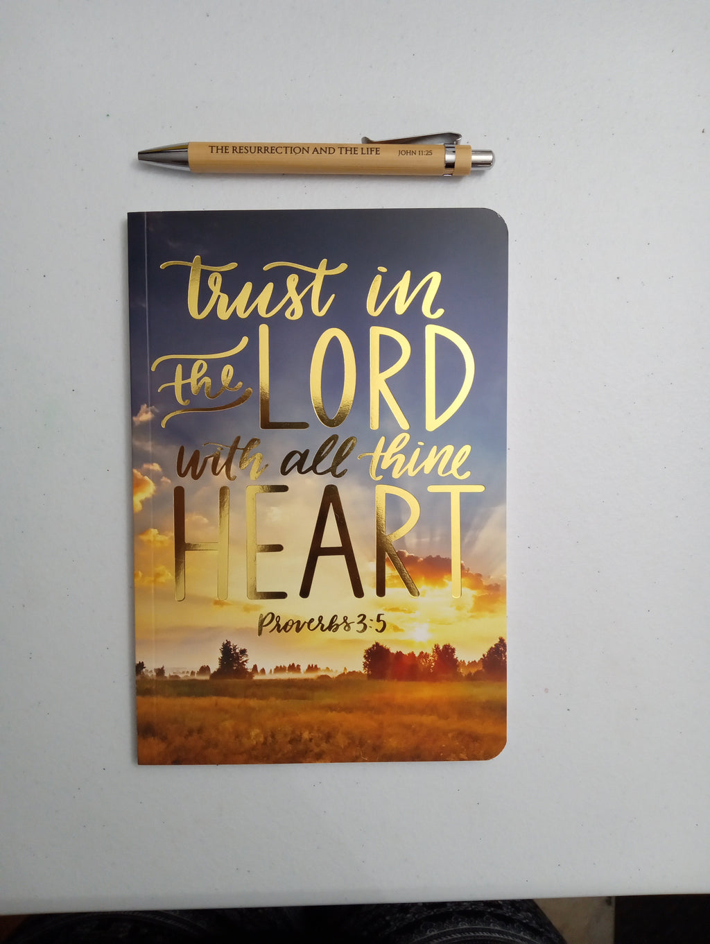 Trust in the Lord Journal Gift Set - For Him