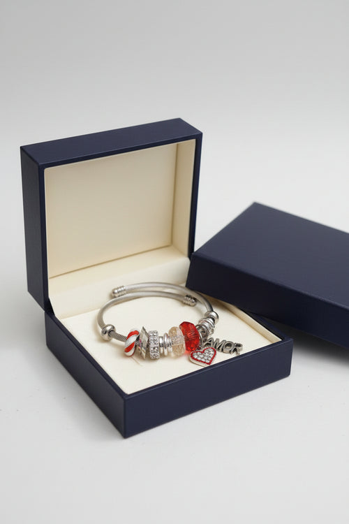 Amor Love & Faith Cable Bangle