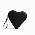 Black Heart Clutch Purse