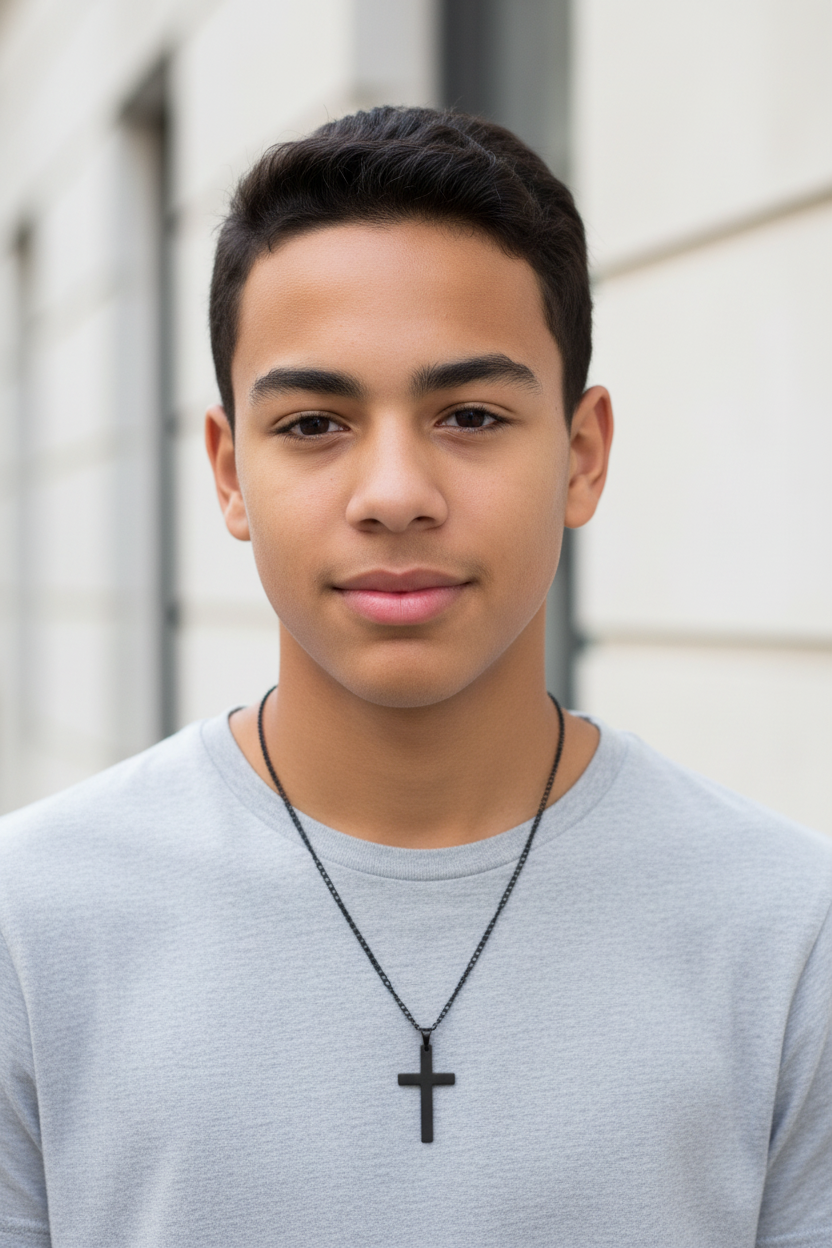 Cross Necklace Short Chain - Teen Lifestyle