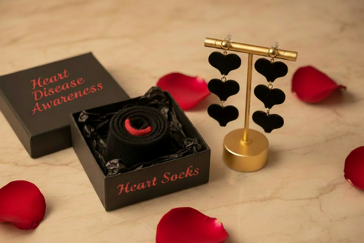 Heart Disease Gift Set - Black Corrected