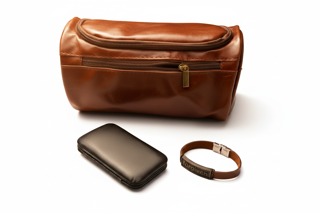 Forgiven Man Leather Gift Set