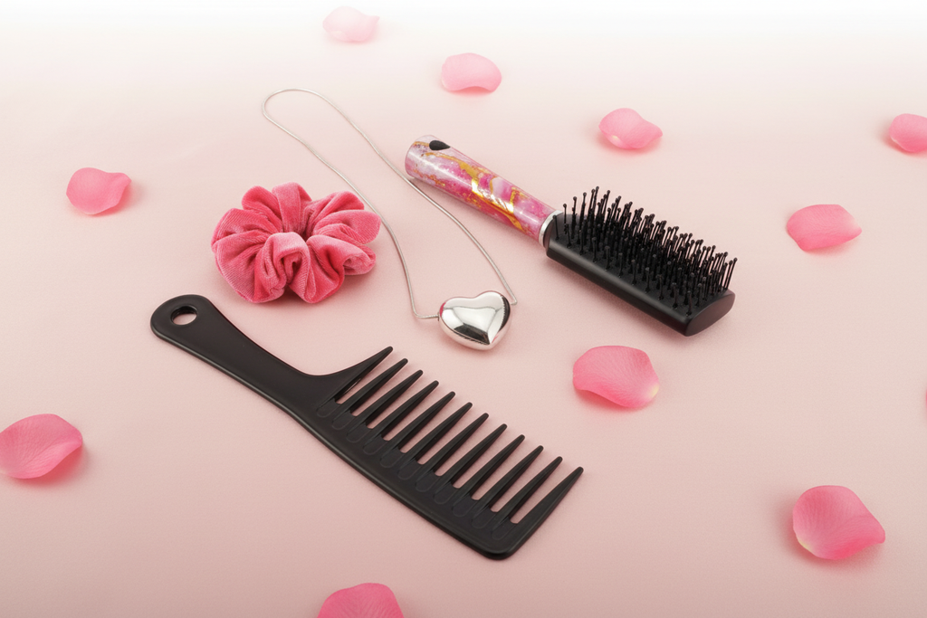 Silver Heart Gift Set - Realistic Proportions