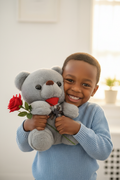 The Blessing Bear Gray - African American Boy